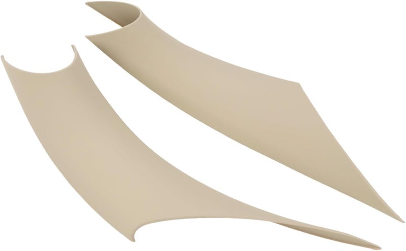 Xiaoyudou Left & Right Interior Door Pull Handle Covers Repalcement for 2012-2018 BMW 320,328,330,335,M3,2014-2017 BMW 428,435,M4 (Beige) - Image 3